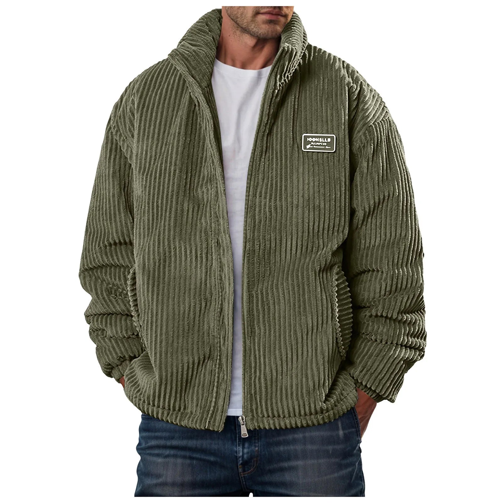 Corduroy Padded Winter Coat
